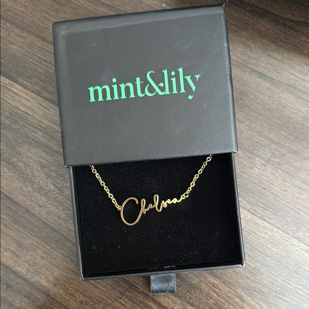 Gold Personalized “Chelsea” Necklace